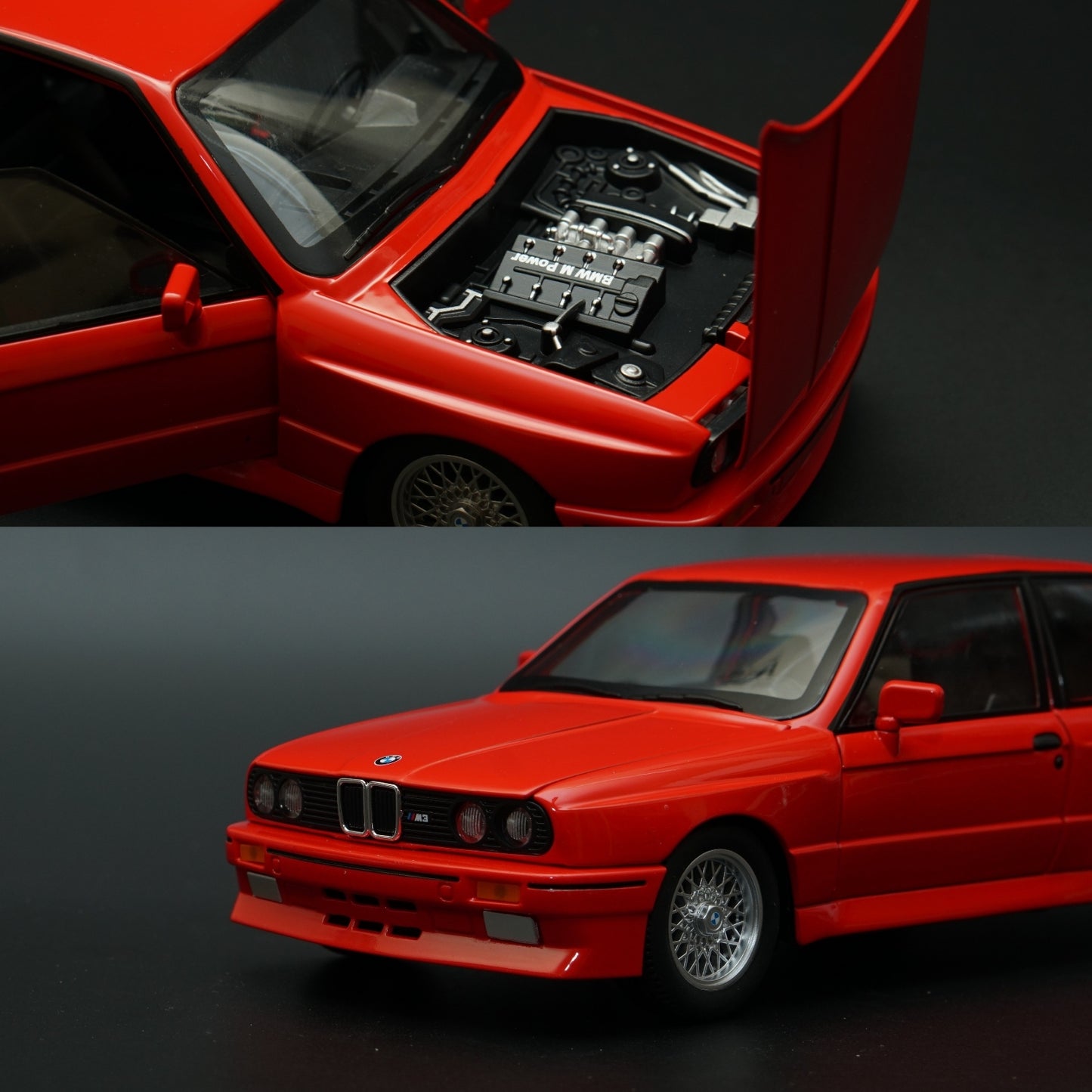 1:24 BMW M3 E30  High Quality Diecast (Red) -  Kunju Vandi  