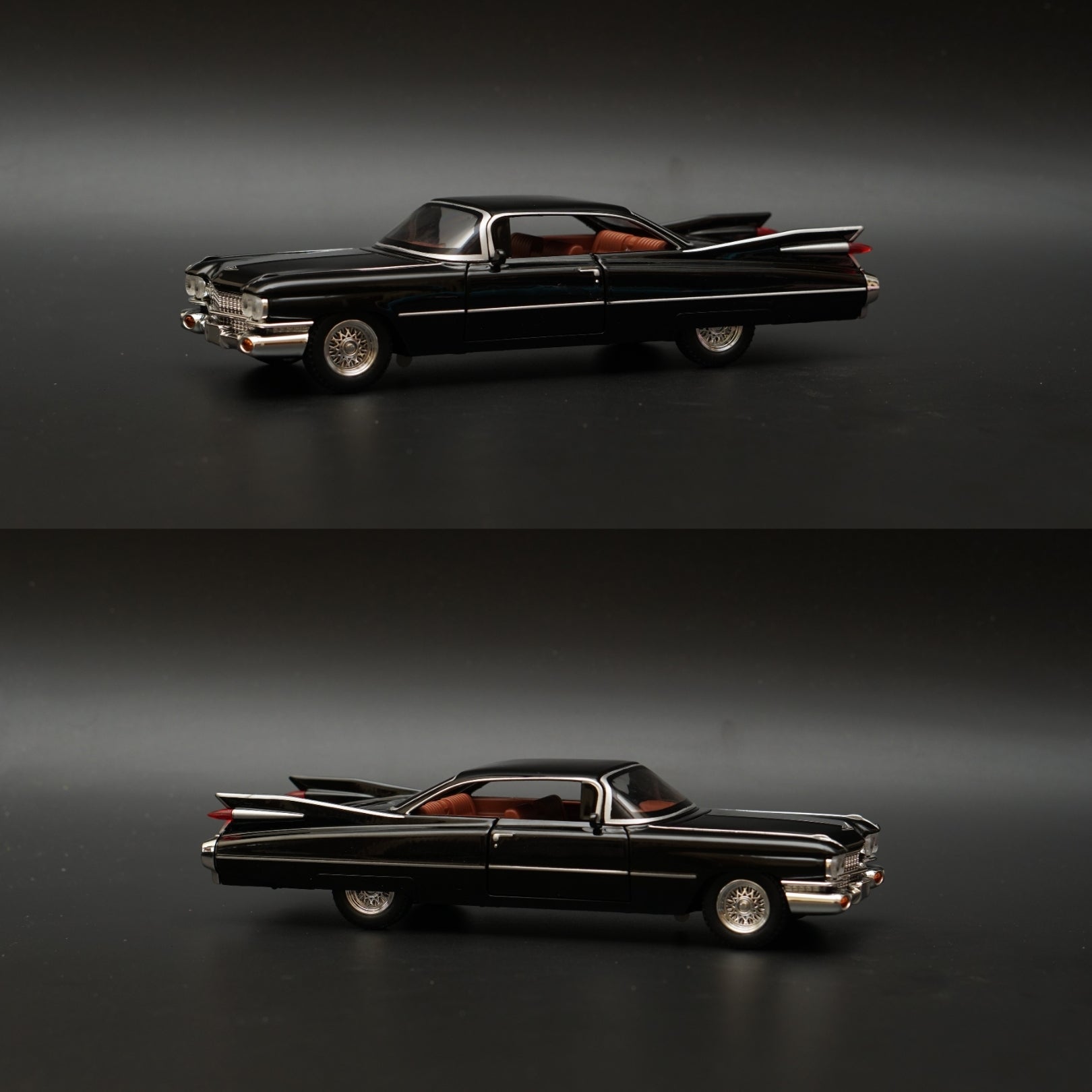 1:24 Cadillac Eldorado, Premium Quality , Black -  Kunju Vandi  