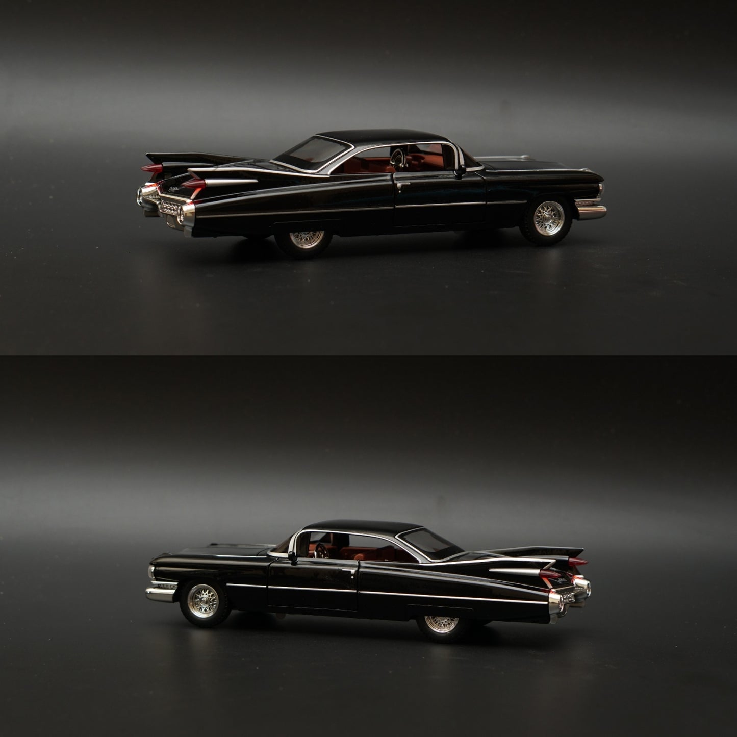 1:24 Cadillac Eldorado, Premium Quality , Black -  Kunju Vandi  