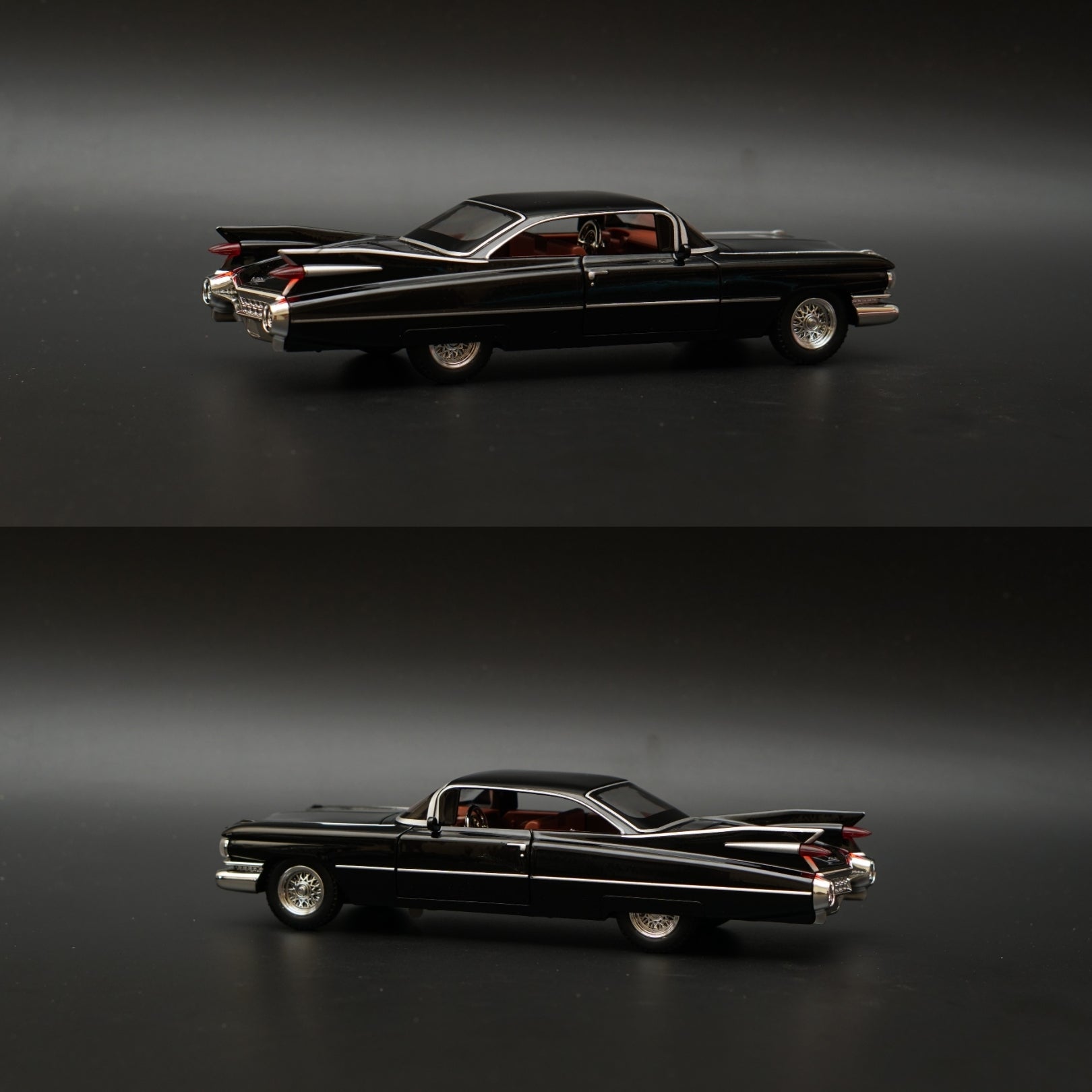 1:24 Cadillac Eldorado, Premium Quality , Black -  Kunju Vandi  