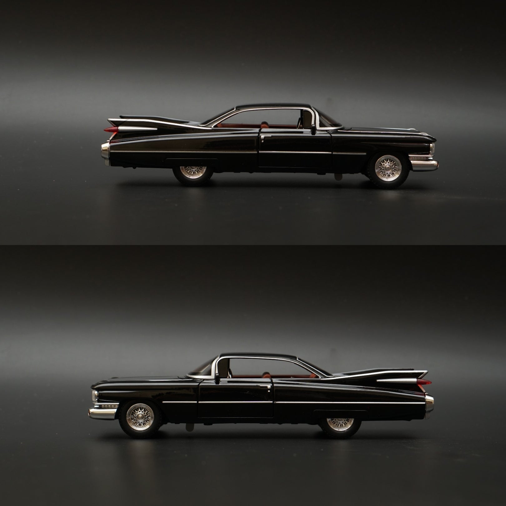 1:24 Cadillac Eldorado, Premium Quality , Black -  Kunju Vandi  