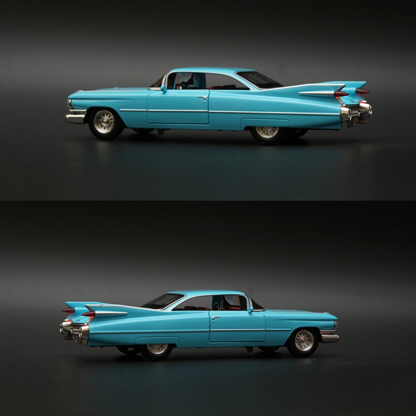 1:24 Cadillac Eldorado, Premium Quality , Blue -  Kunju Vandi  