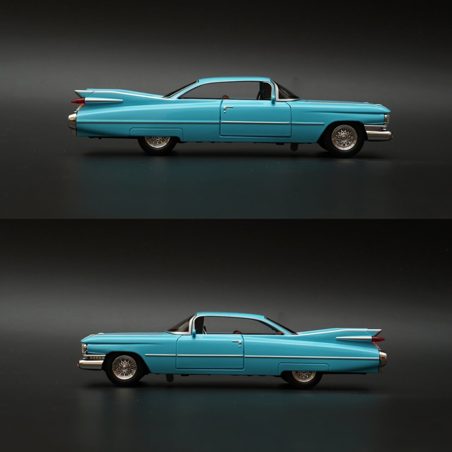 1:24 Cadillac Eldorado, Premium Quality , Blue -  Kunju Vandi  