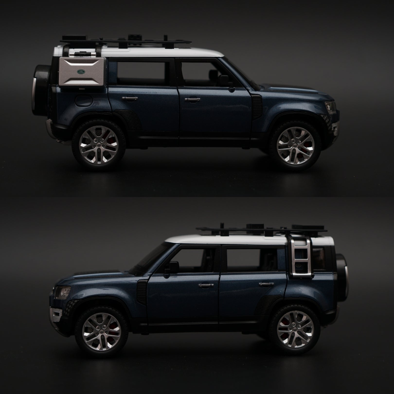 1:24 Defender Premium Quality Diecast (Blue) -  Kunju Vandi  