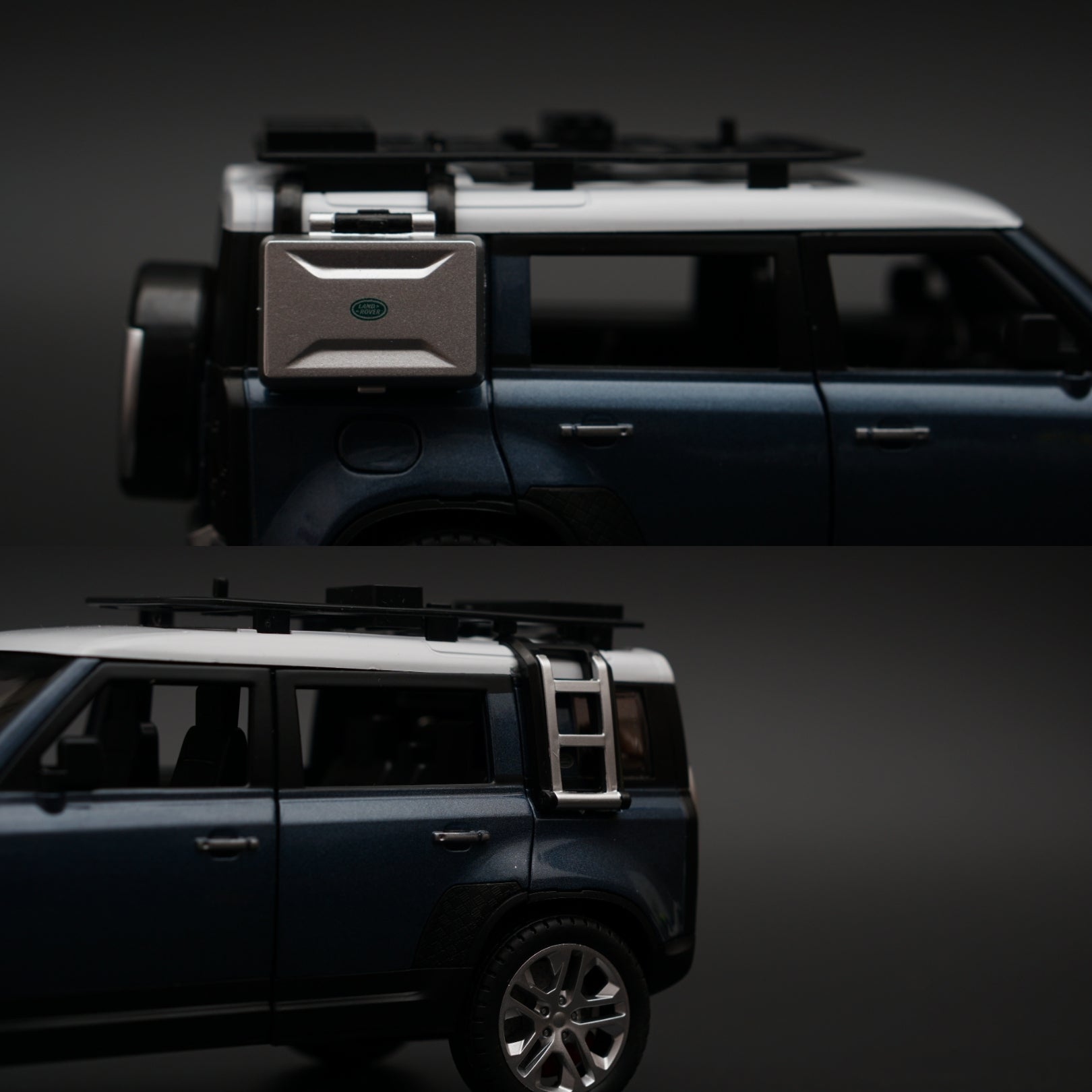 1:24 Defender Premium Quality Diecast (Blue) -  Kunju Vandi  