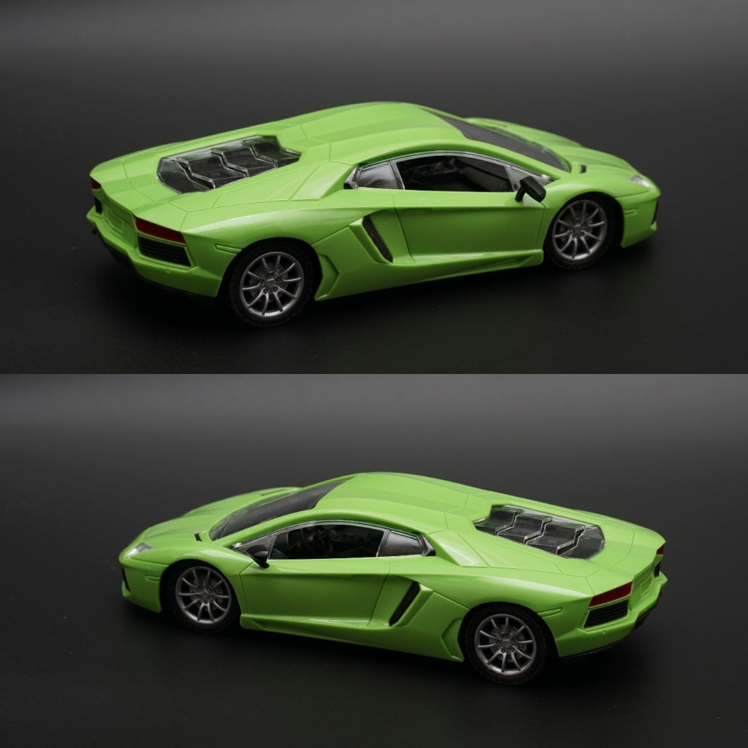 1:24 Lambo Remote control  , Green -  Kunju Vandi  