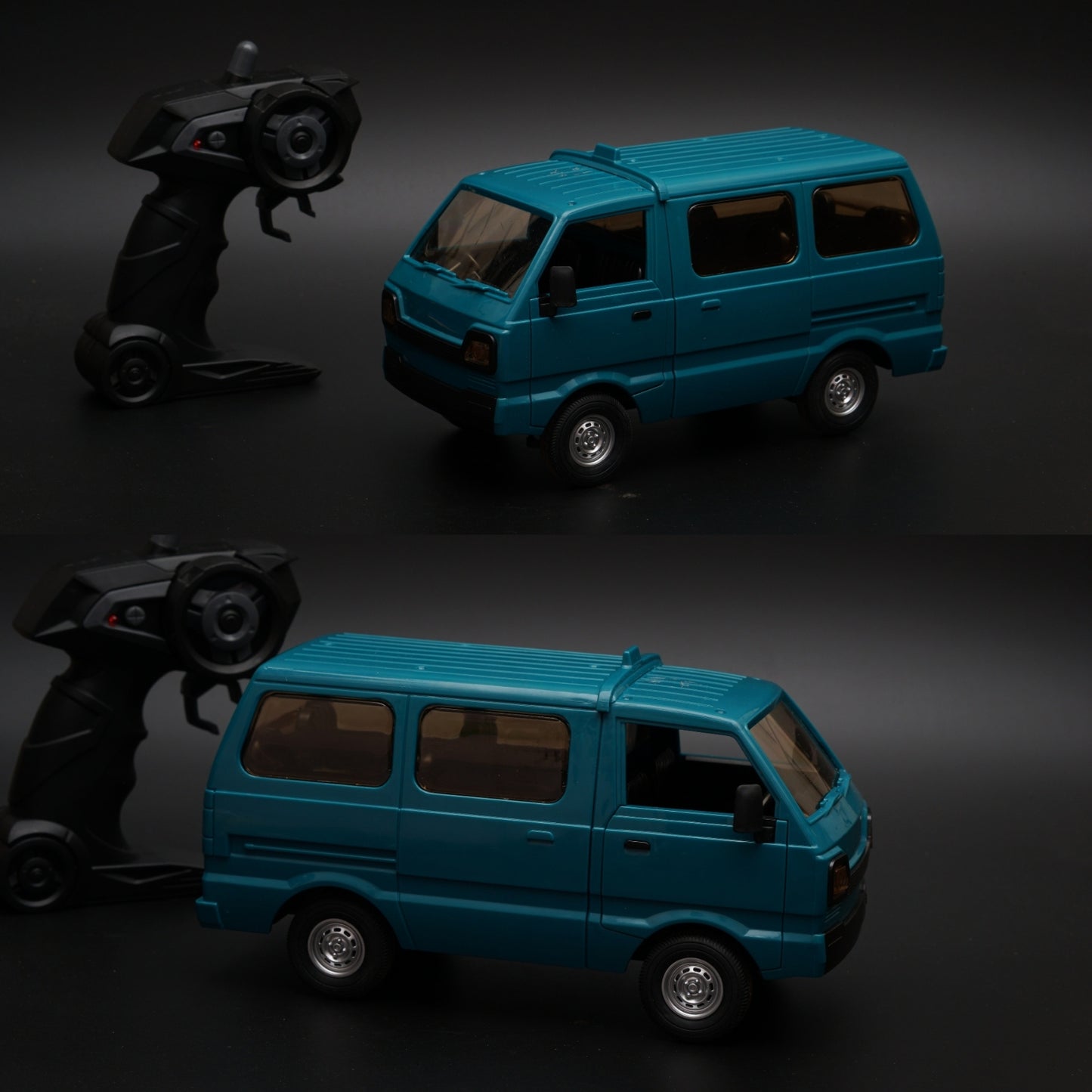 1:24 Omni Van Remote Controll, Stock Clearing, Prepaid Only Green -  Kunju Vandi  