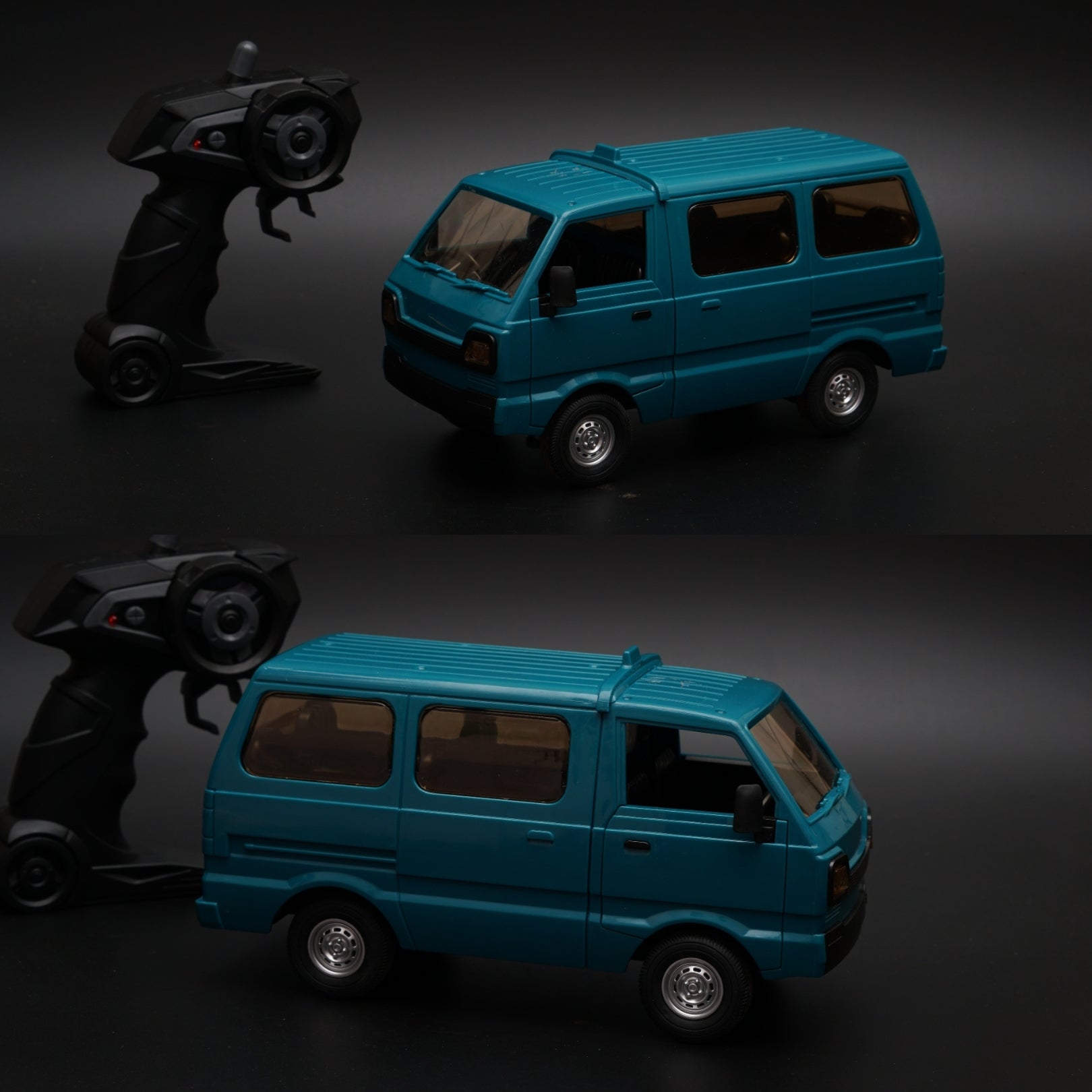 1:24 Omni Van Remote Controll, Stock Clearing, Prepaid Only Green -  Kunju Vandi  