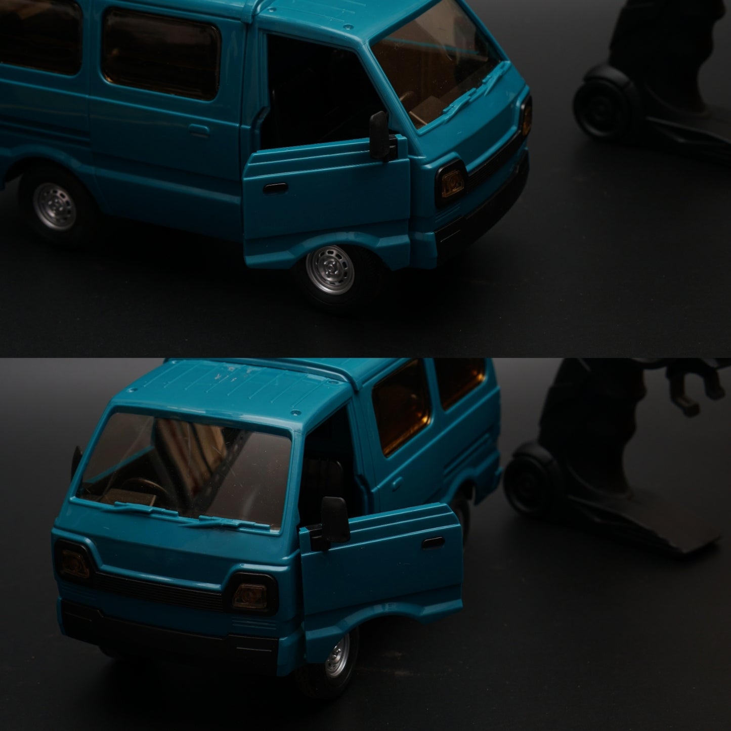 1:24 Omni Van Remote Controll, Stock Clearing, Prepaid Only Green -  Kunju Vandi  