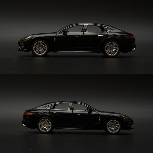 1:24 Porsche Panamera Black -  Kunju Vandi  