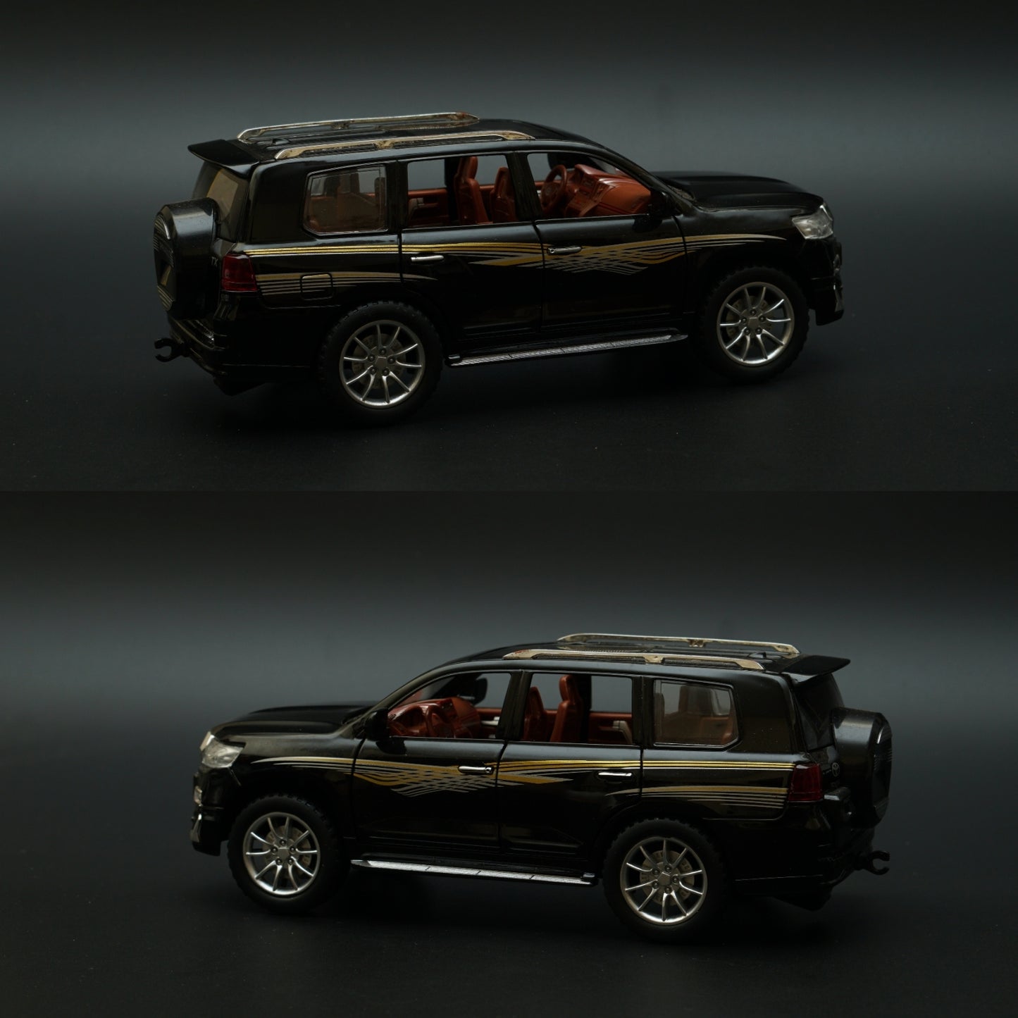 1:24 Toyota Land Cruiser Prado Diecast Car -  Kunju Vandi  