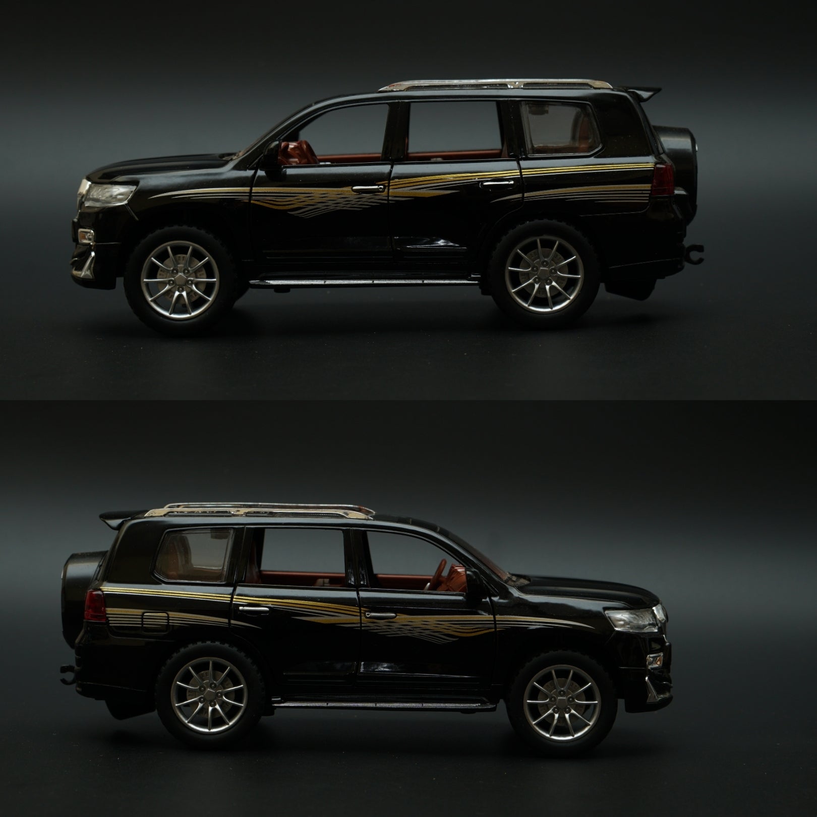 1:24 Toyota Land Cruiser Prado Diecast Car -  Kunju Vandi  