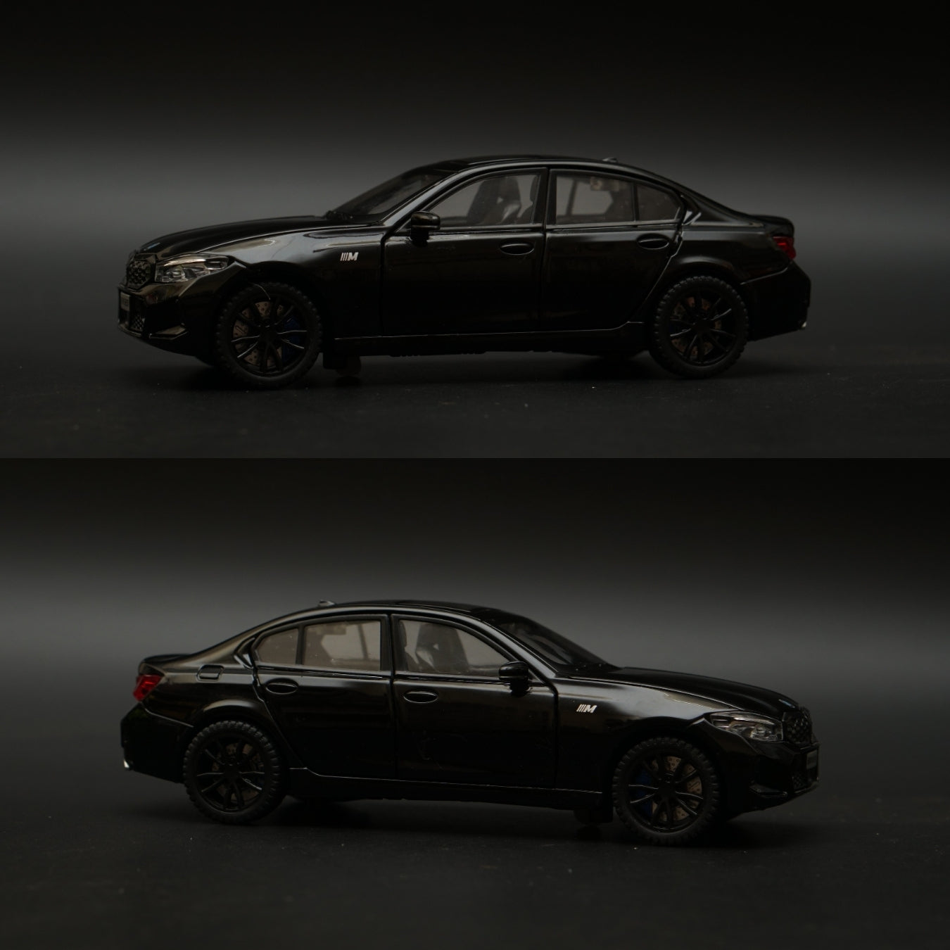 1:32 BMW 3 Series Black Diecast -  Kunju Vandi  