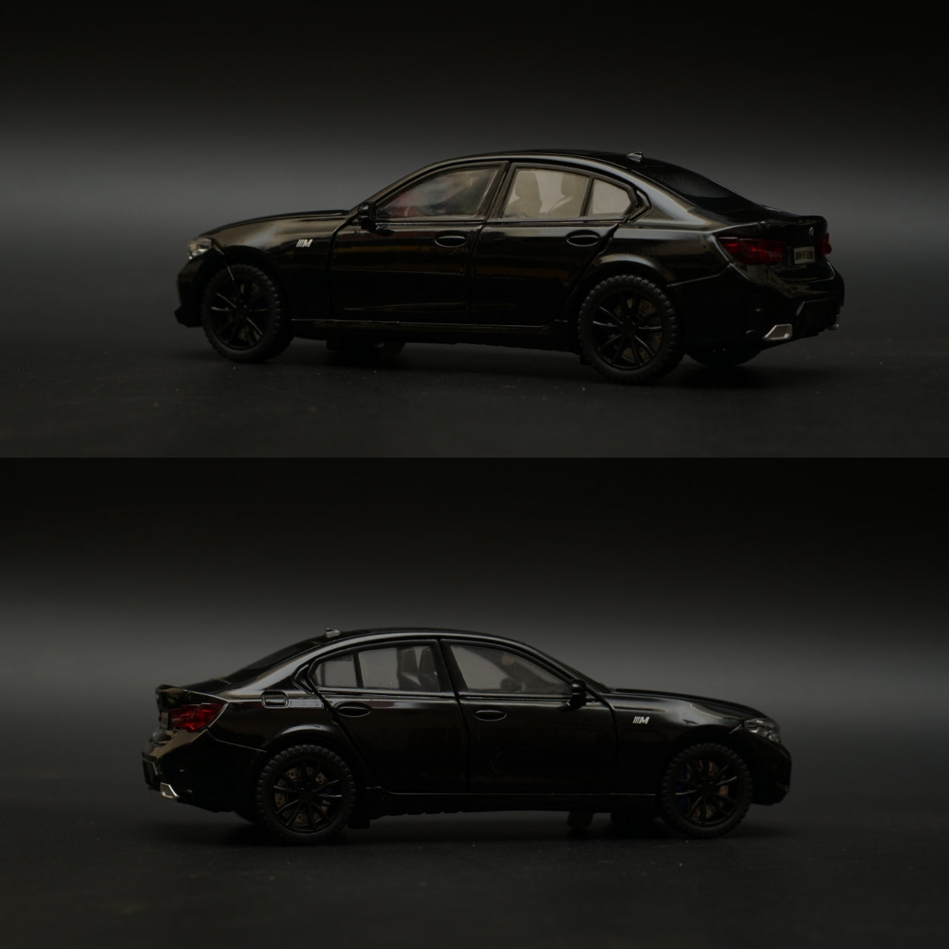 1:32 BMW 3 Series Black Diecast -  Kunju Vandi  