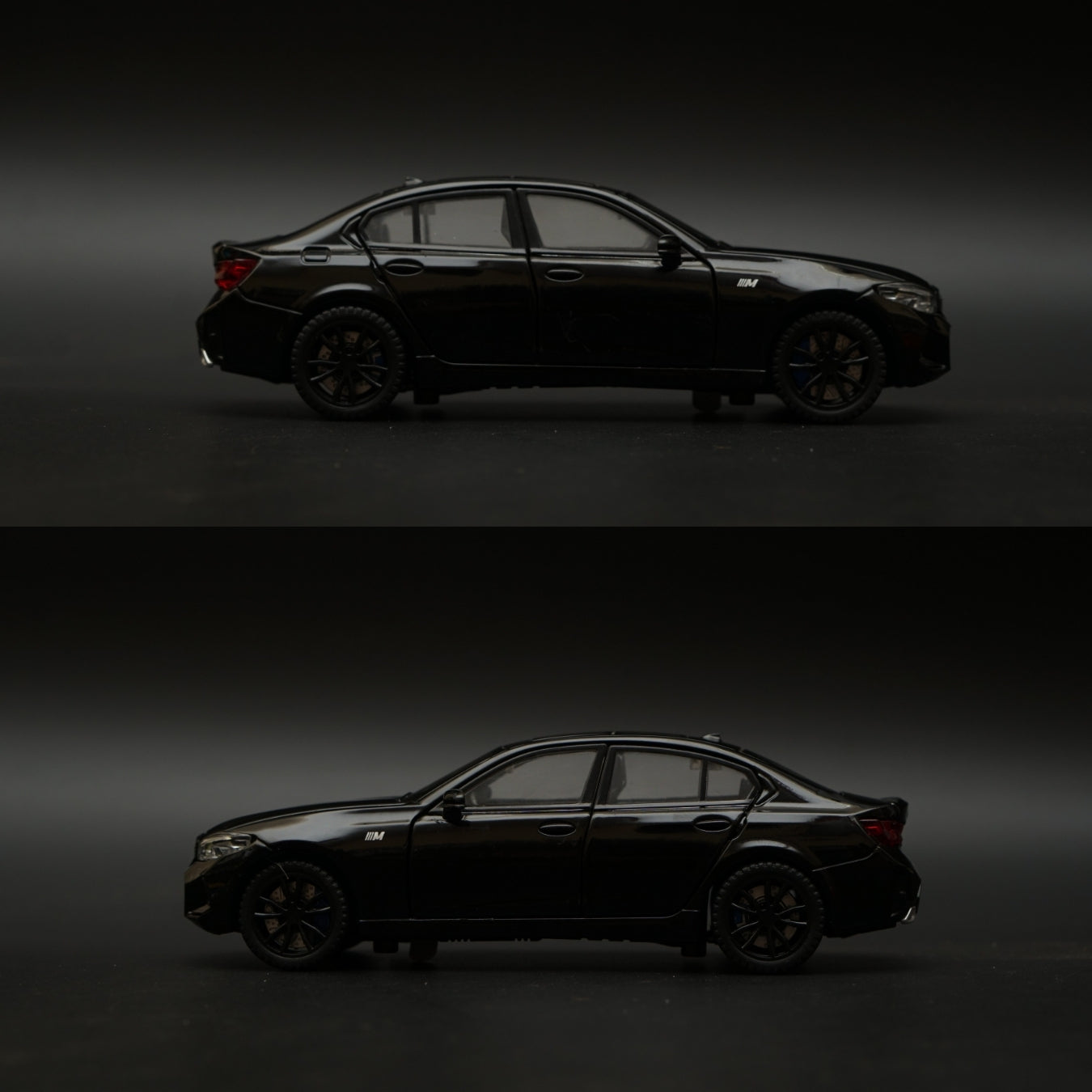 1:32 BMW 3 Series Black Diecast -  Kunju Vandi  