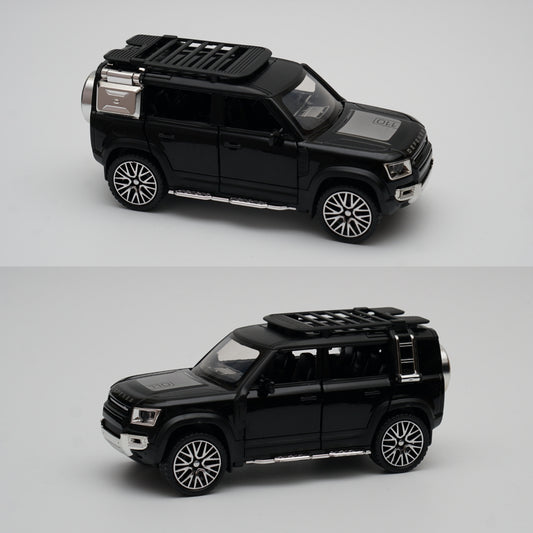 1:32 Defender Black Diecast -  Kunju Vandi  