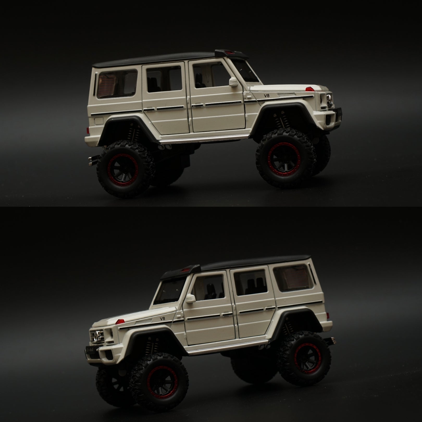 1:32 Gwagon Offroad Edition White -  Kunju Vandi  
