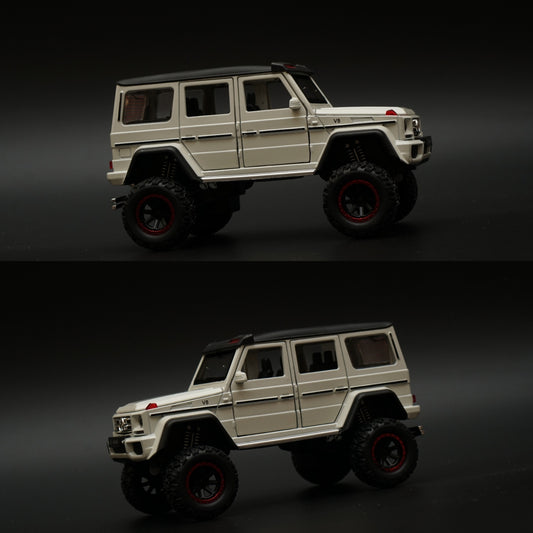1:32 Gwagon Offroad Edition White -  Kunju Vandi  