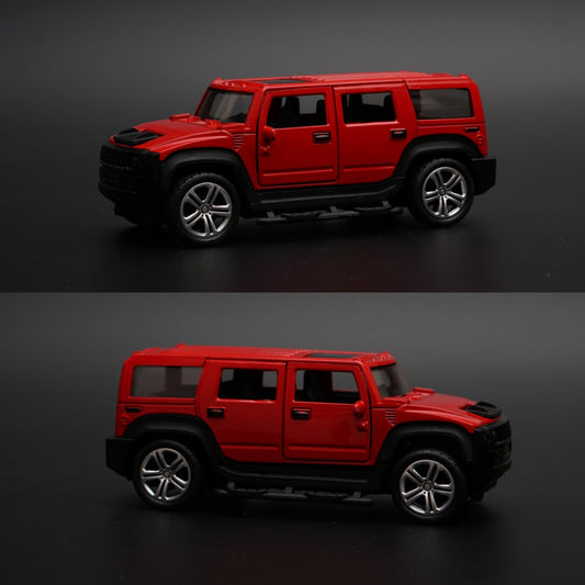 1:32 Hummer Diecast Red -  Kunju Vandi  