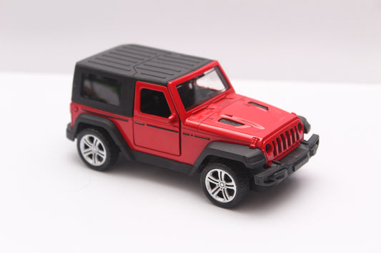 1:32 Jeep Red Diecast -  Kunju Vandi  