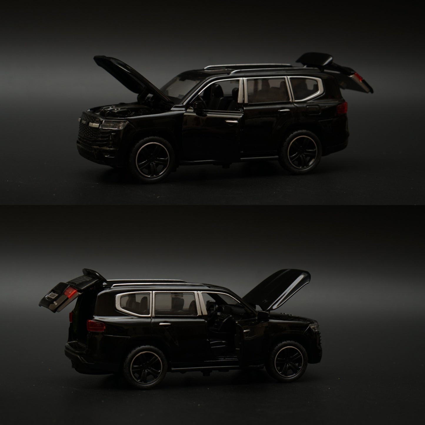 1:32 Land Cruiser Diecast Black -  Kunju Vandi  