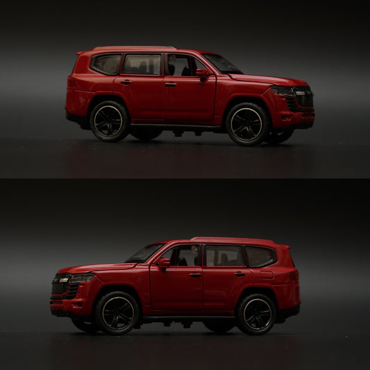 1:32 Land Cruiser Diecast Red -  Kunju Vandi  