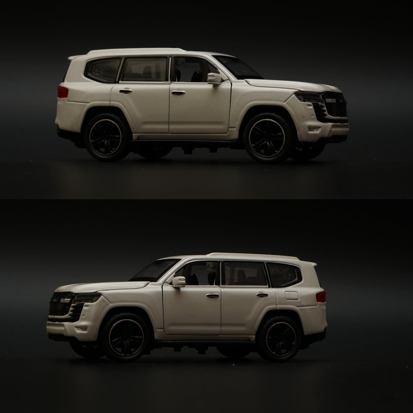 1:32 Land Cruiser Diecast White -  Kunju Vandi  