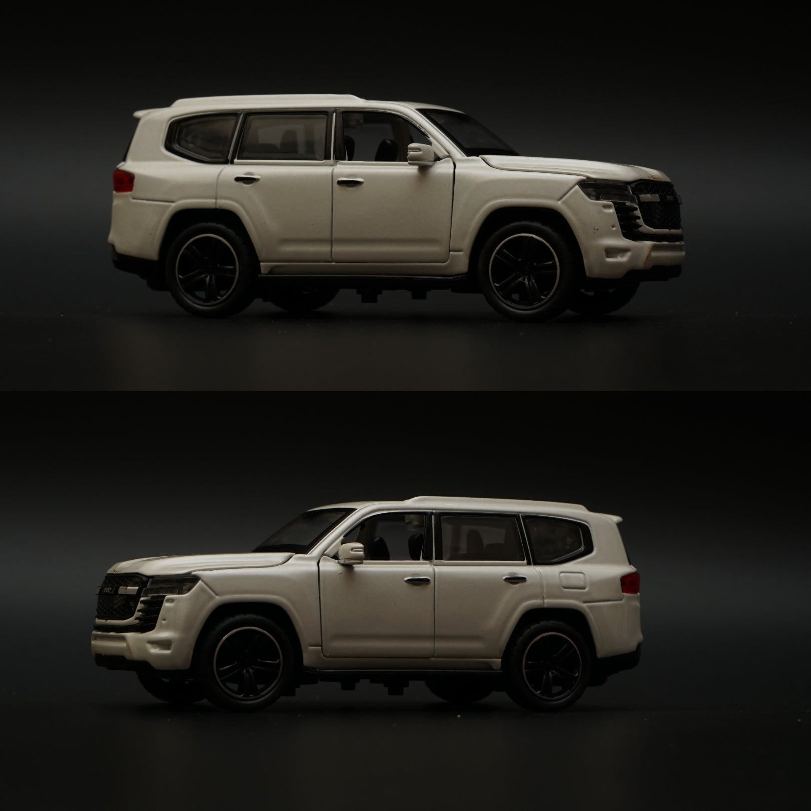 1:32 Land Cruiser Diecast White -  Kunju Vandi  