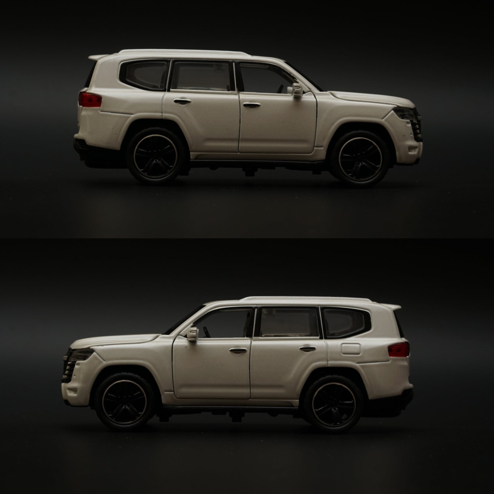 1:32 Land Cruiser Diecast White -  Kunju Vandi  