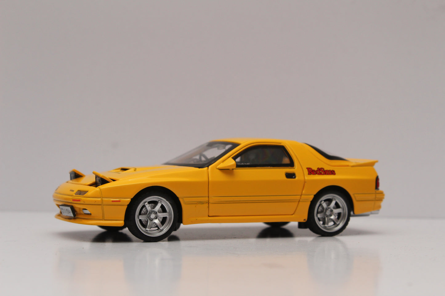 1:32 Mazda ,Premium Quality Diecast Car (Yellow) -  Kunju Vandi  