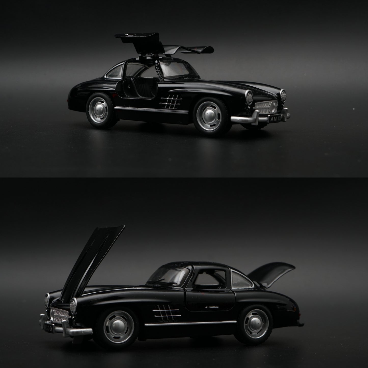 1:32 Mercedes-Benz 300SL Model – Black -  Kunju Vandi  