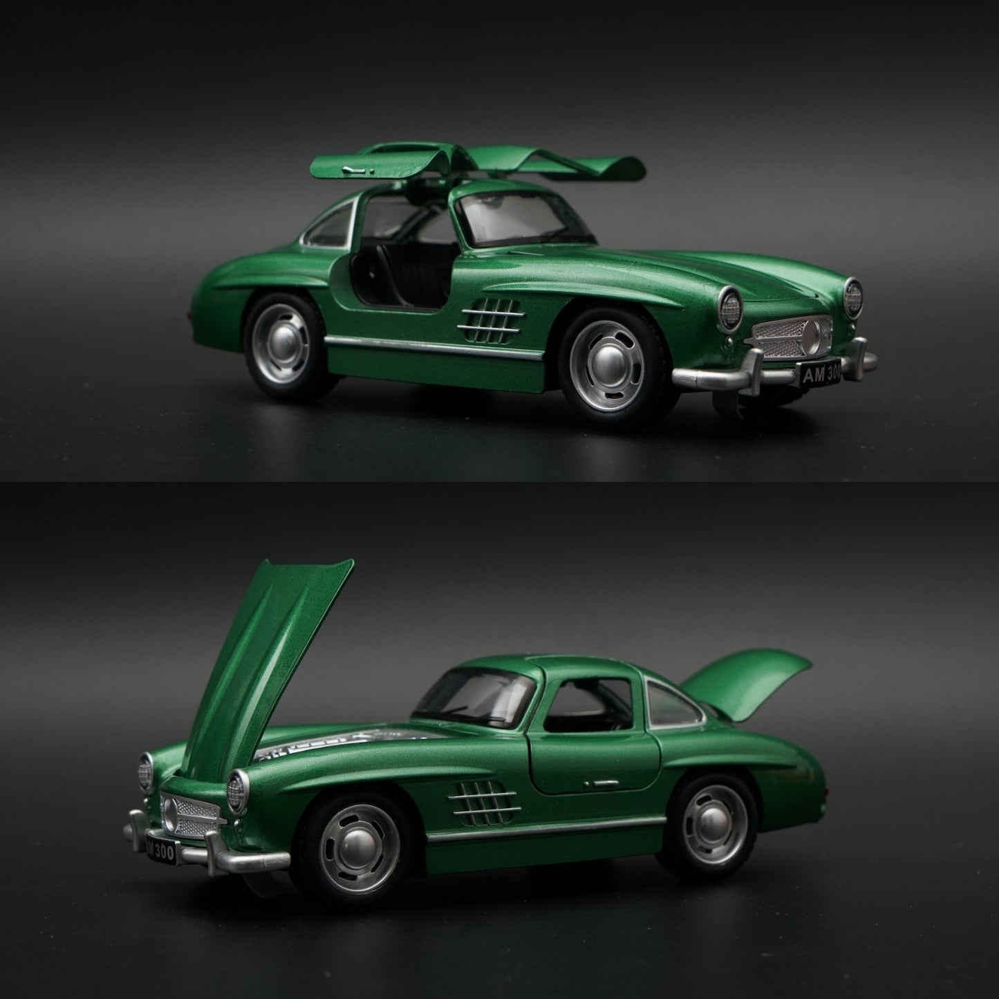 1:32 Mercedes-Benz 300SL Model – Green -  Kunju Vandi  