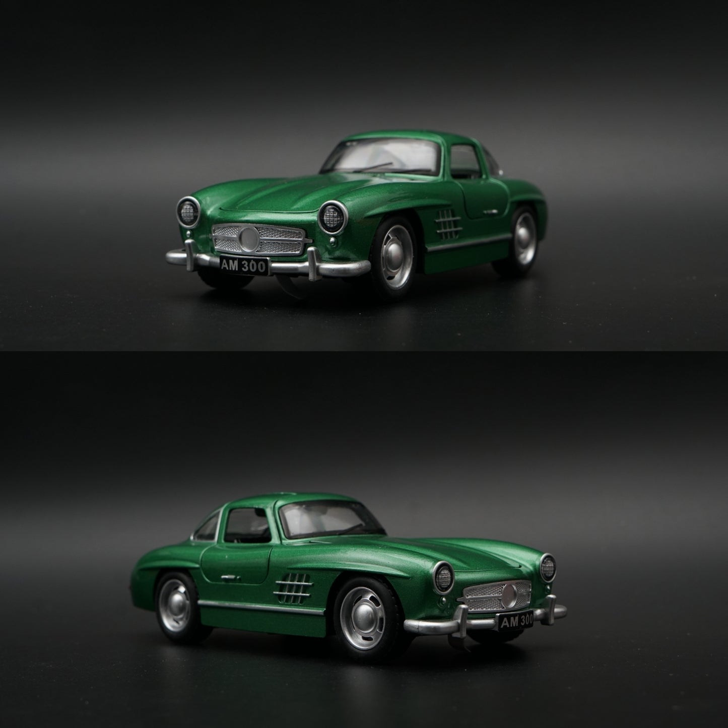1:32 Mercedes-Benz 300SL Model – Green -  Kunju Vandi  