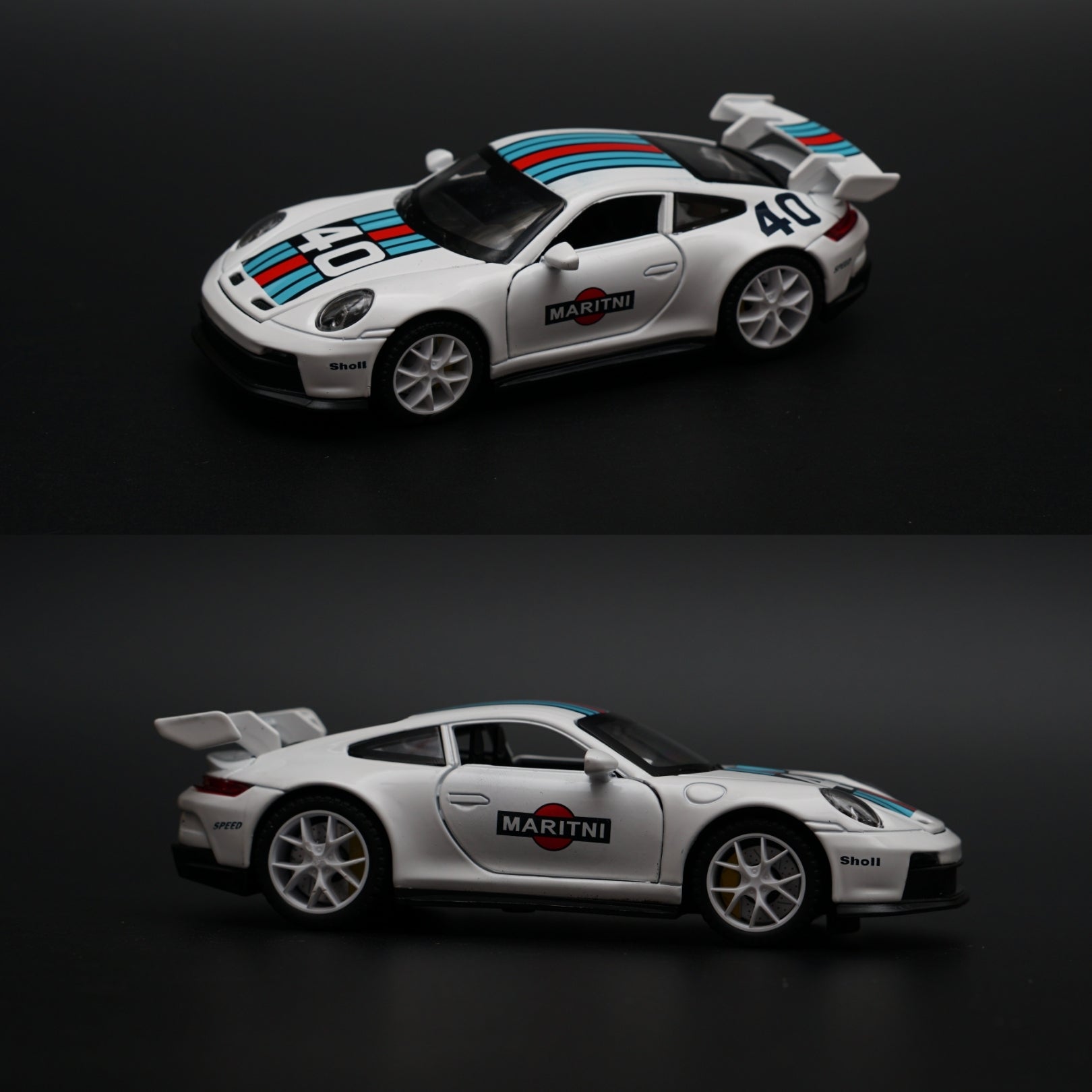1:32 Porsche 911 Martini Racing Edition -  Kunju Vandi  