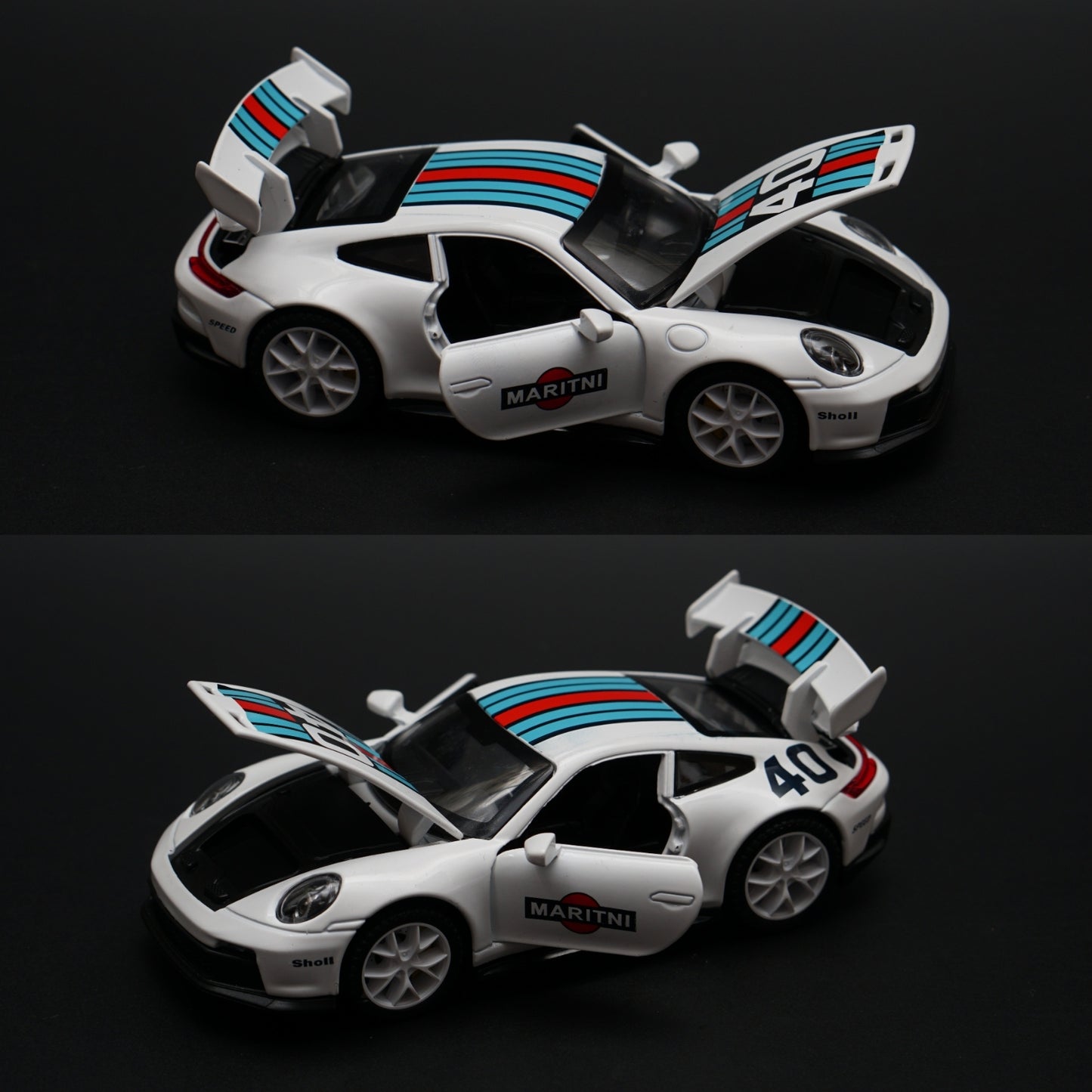 1:32 Porsche 911 Martini Racing Edition -  Kunju Vandi  