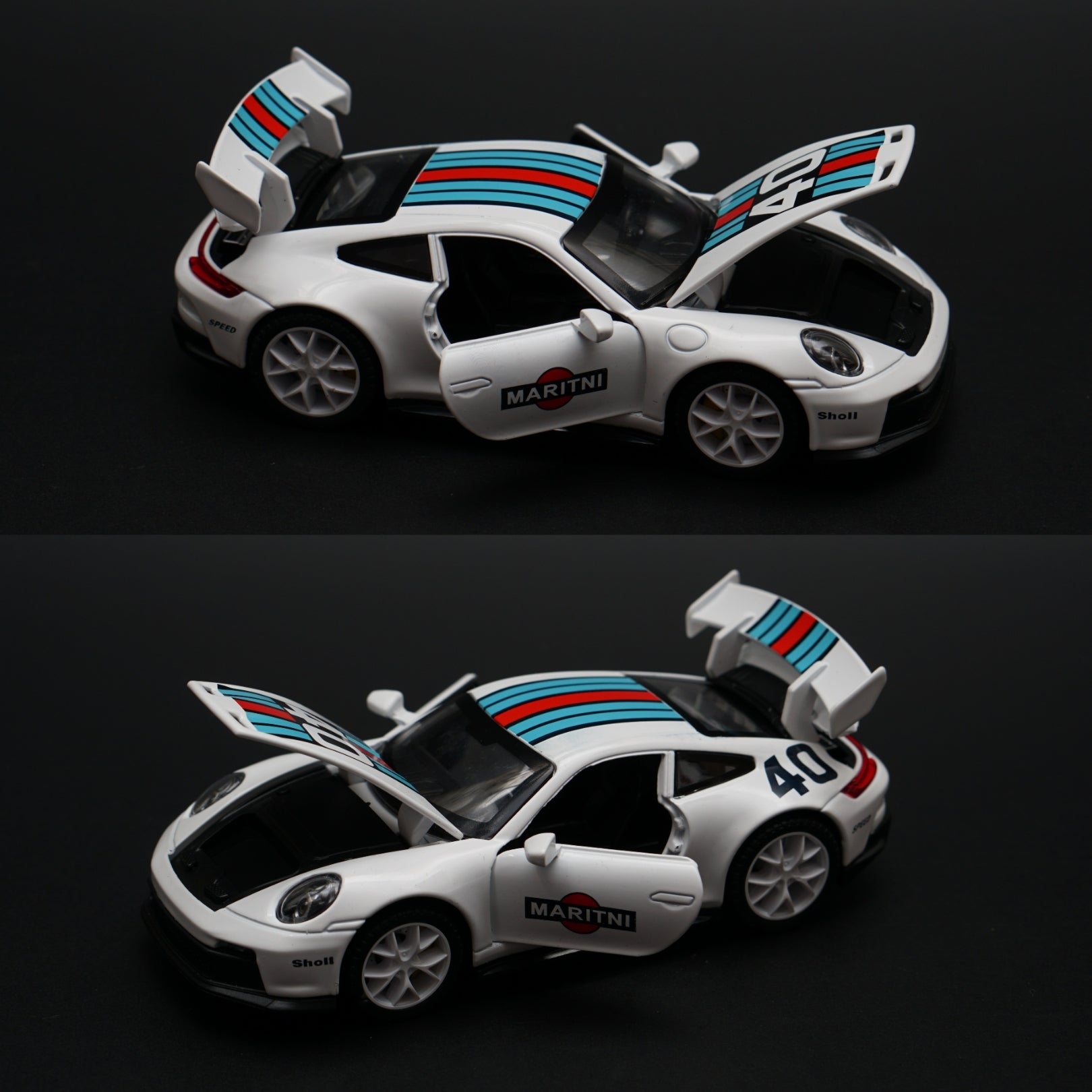 1:32 Porsche 911 Martini Racing Edition -  Kunju Vandi  