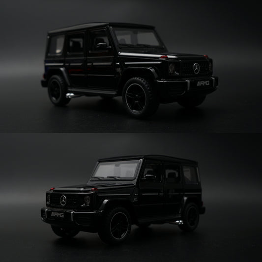 1:32 Scale Mercedes-AMG G63 Off-Road SUV Model | Black Edition -  Kunju Vandi