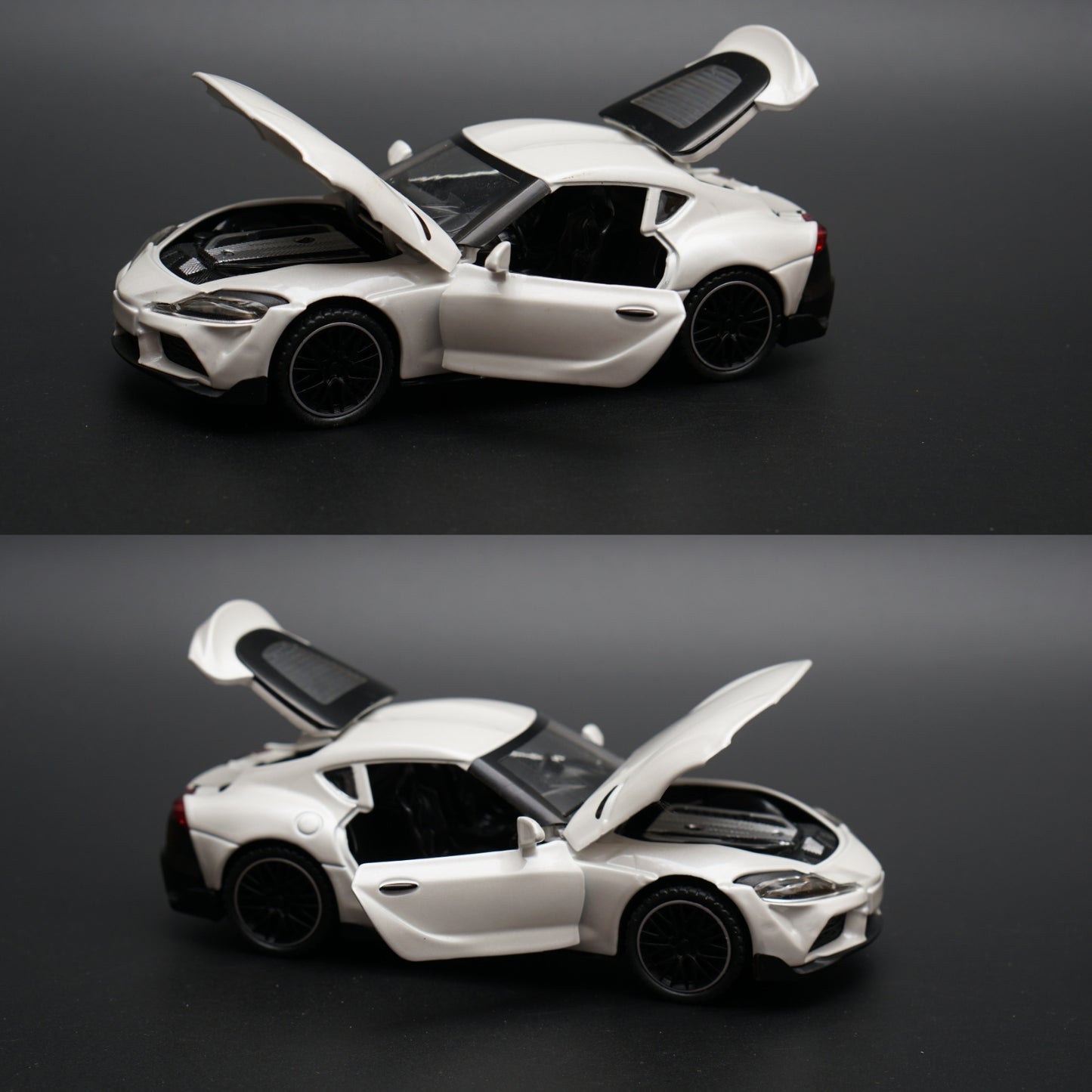 1:32 Supra MK5 White Diecast -  Kunju Vandi  