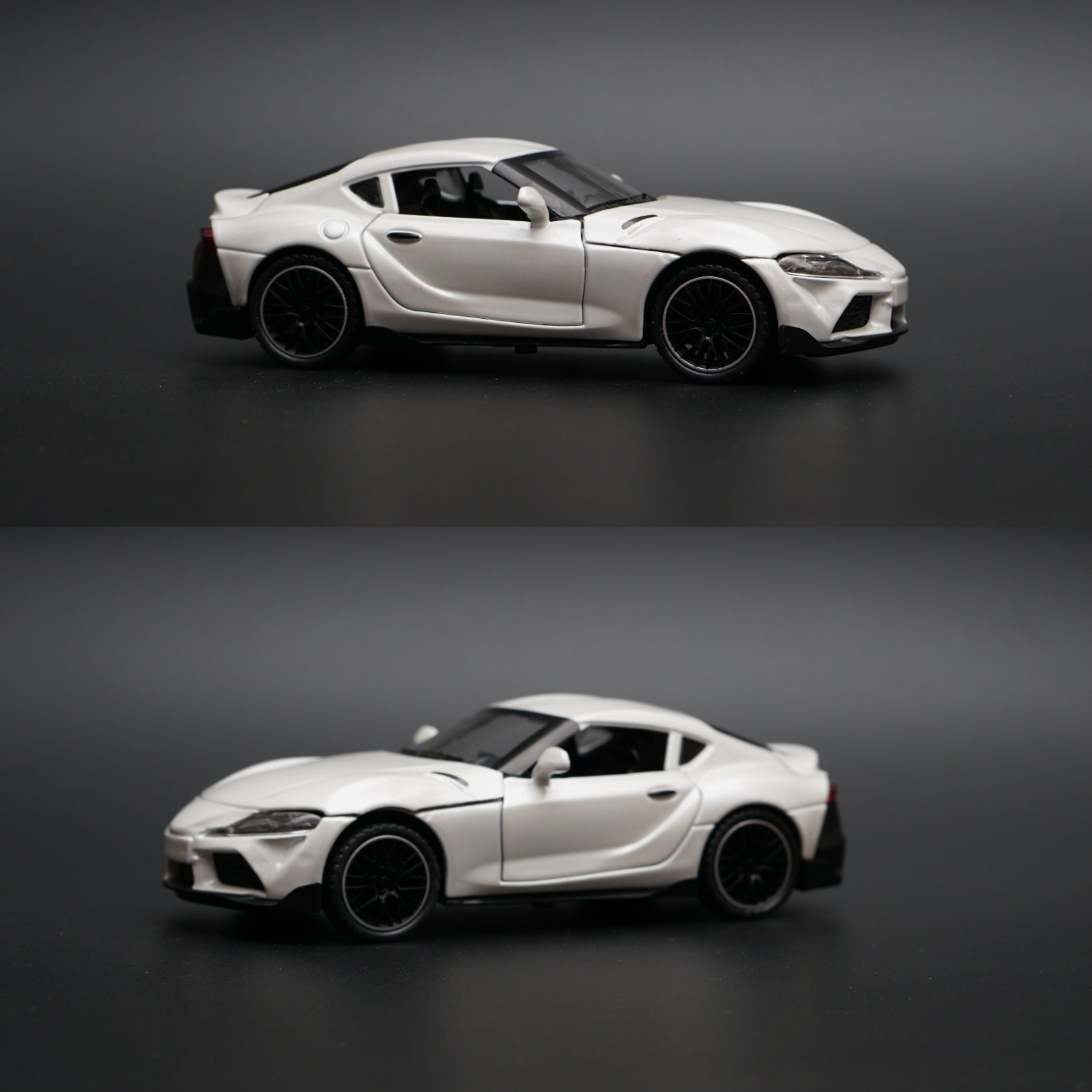 1:32 Supra MK5 White Diecast -  Kunju Vandi  