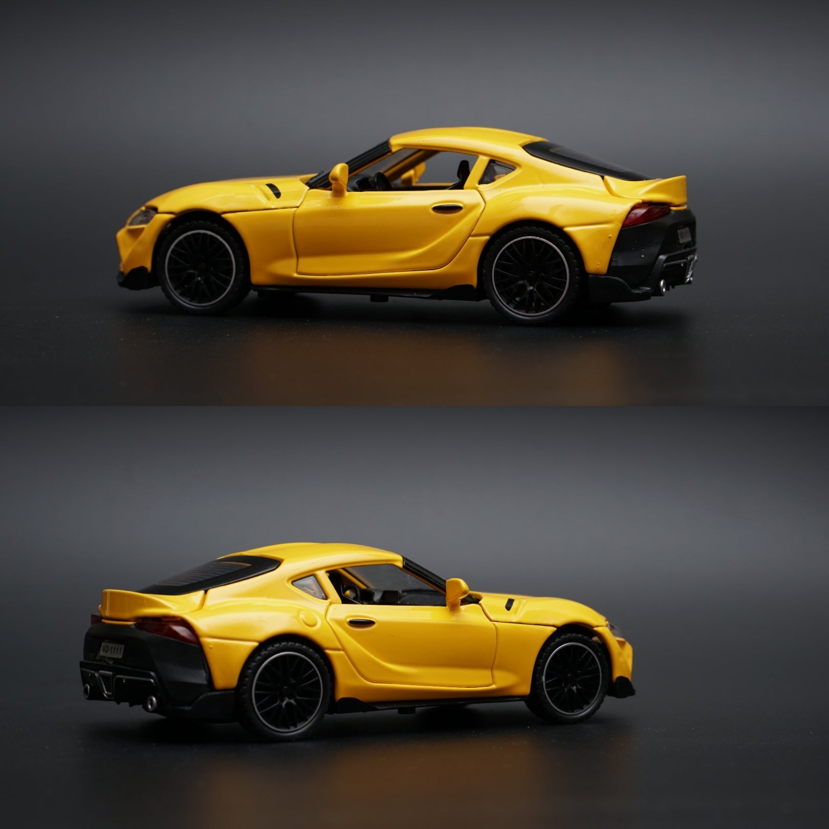 1:32 Supra MK5 Yellow Diecast -  Kunju Vandi  