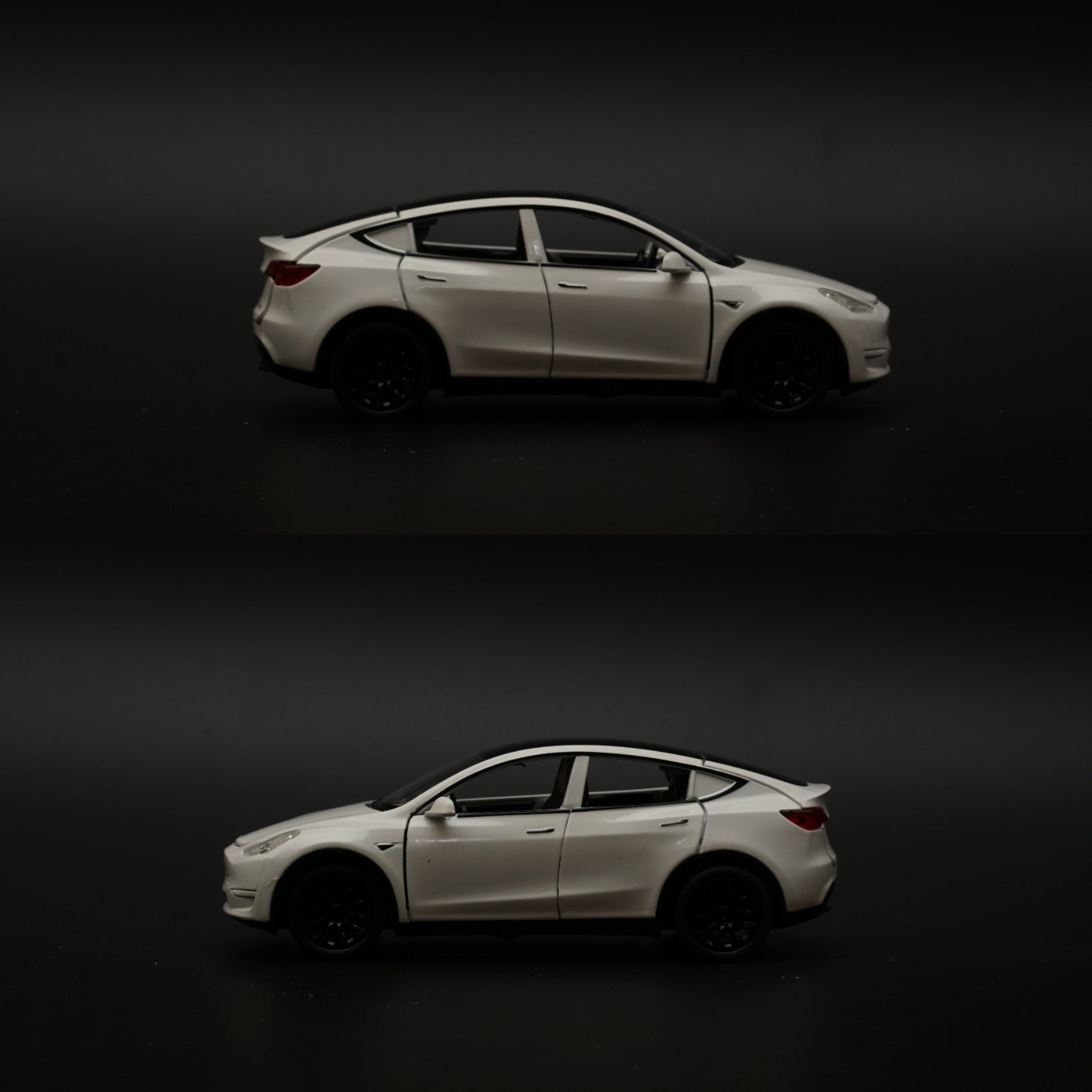 1:32 Tesla model Y Slightly Damaged , STOCK CLEARING -  Kunju Vandi  