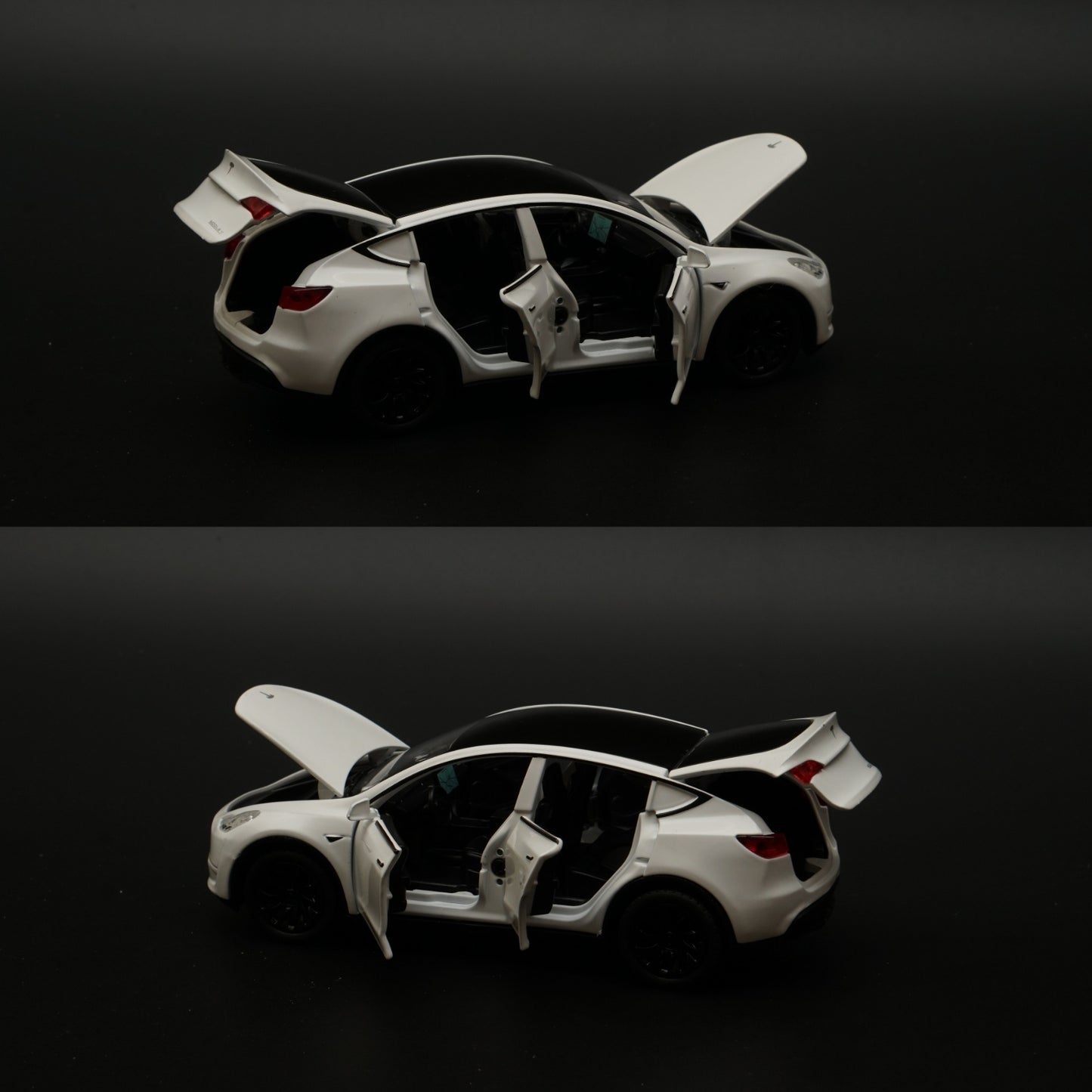 1:32 Tesla model Y Slightly Damaged , STOCK CLEARING -  Kunju Vandi  