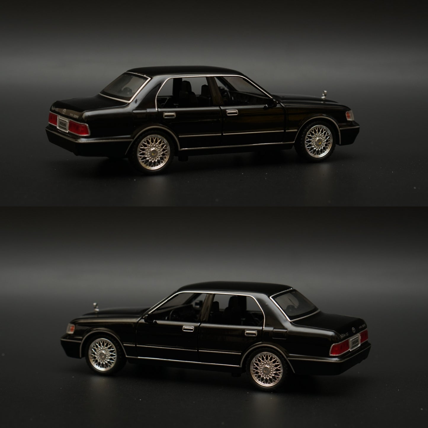 1:32 Toyota Crown Premium Quality , Black -  Kunju Vandi  