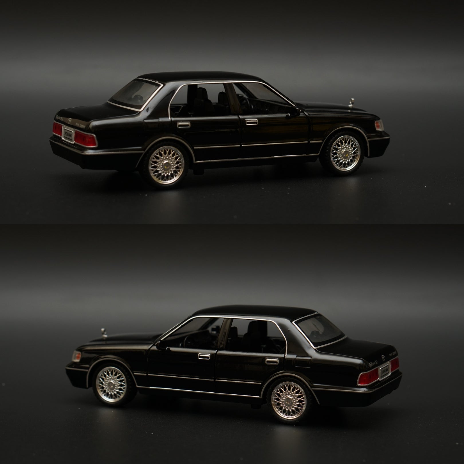 1:32 Toyota Crown Premium Quality , Black -  Kunju Vandi  