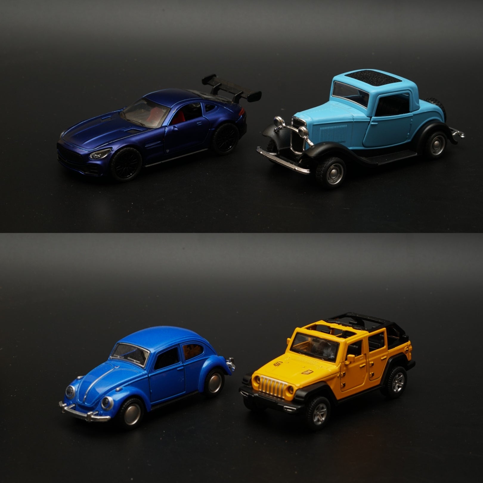 1:36 4 Car Combo Offer (R1) -  Kunju Vandi  