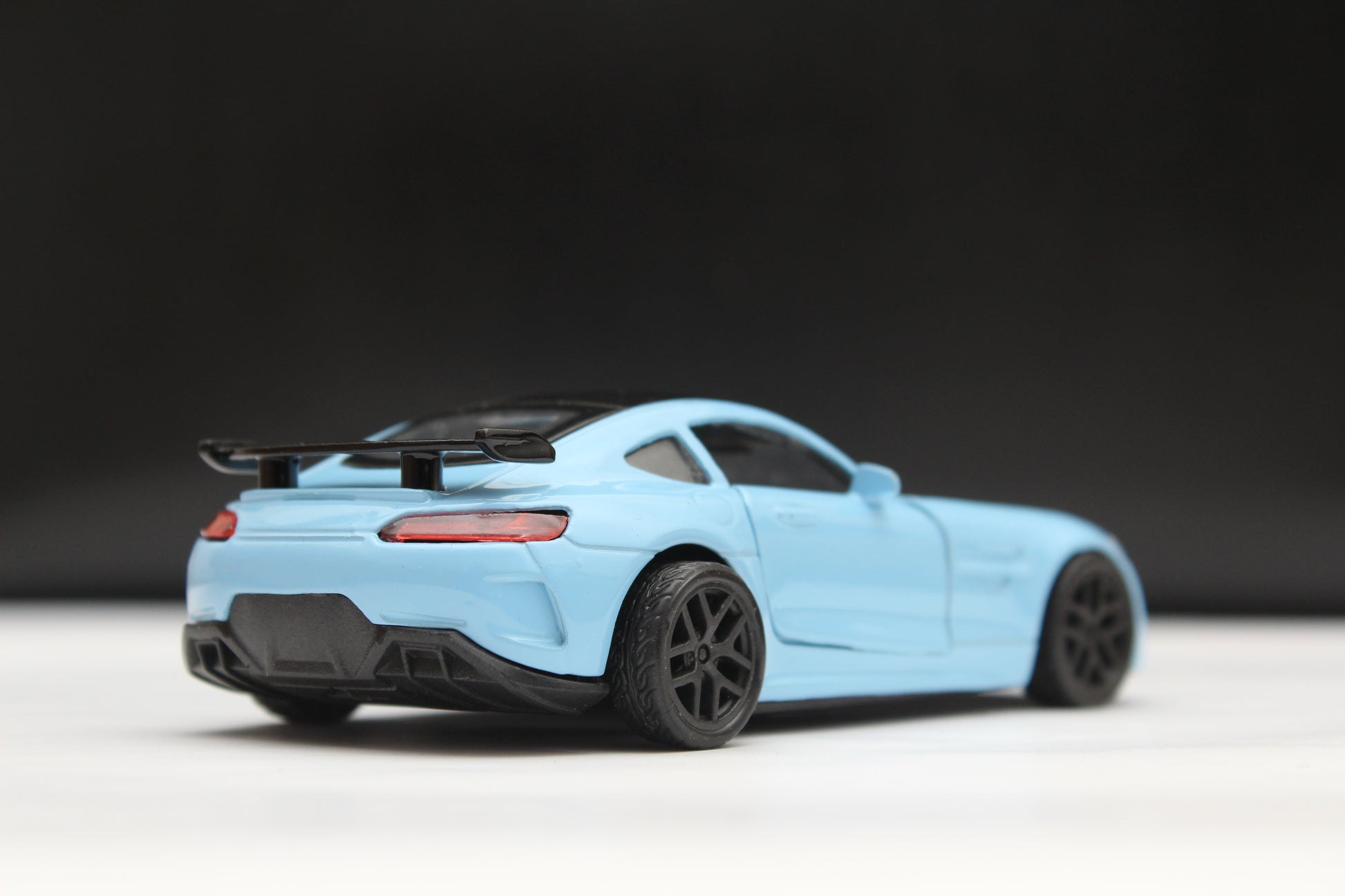 1:36  Amg GT Diecast Blue -  Kunju Vandi  