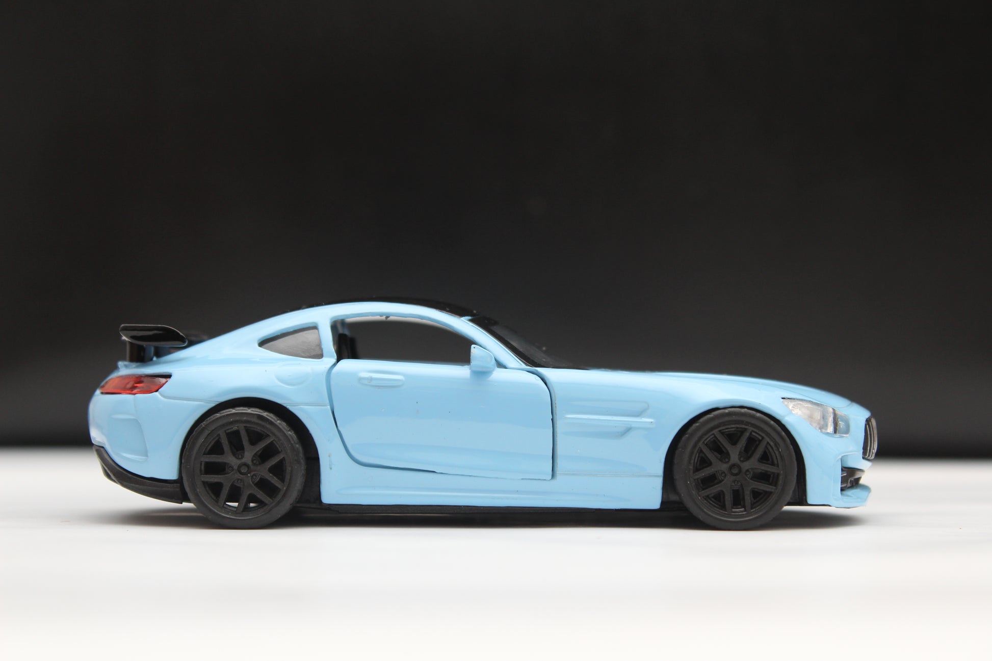 1:36  Amg GT Diecast Blue -  Kunju Vandi  