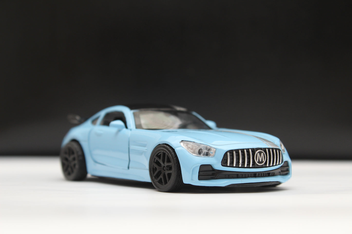 1:36  Amg GT Diecast Blue -  Kunju Vandi  