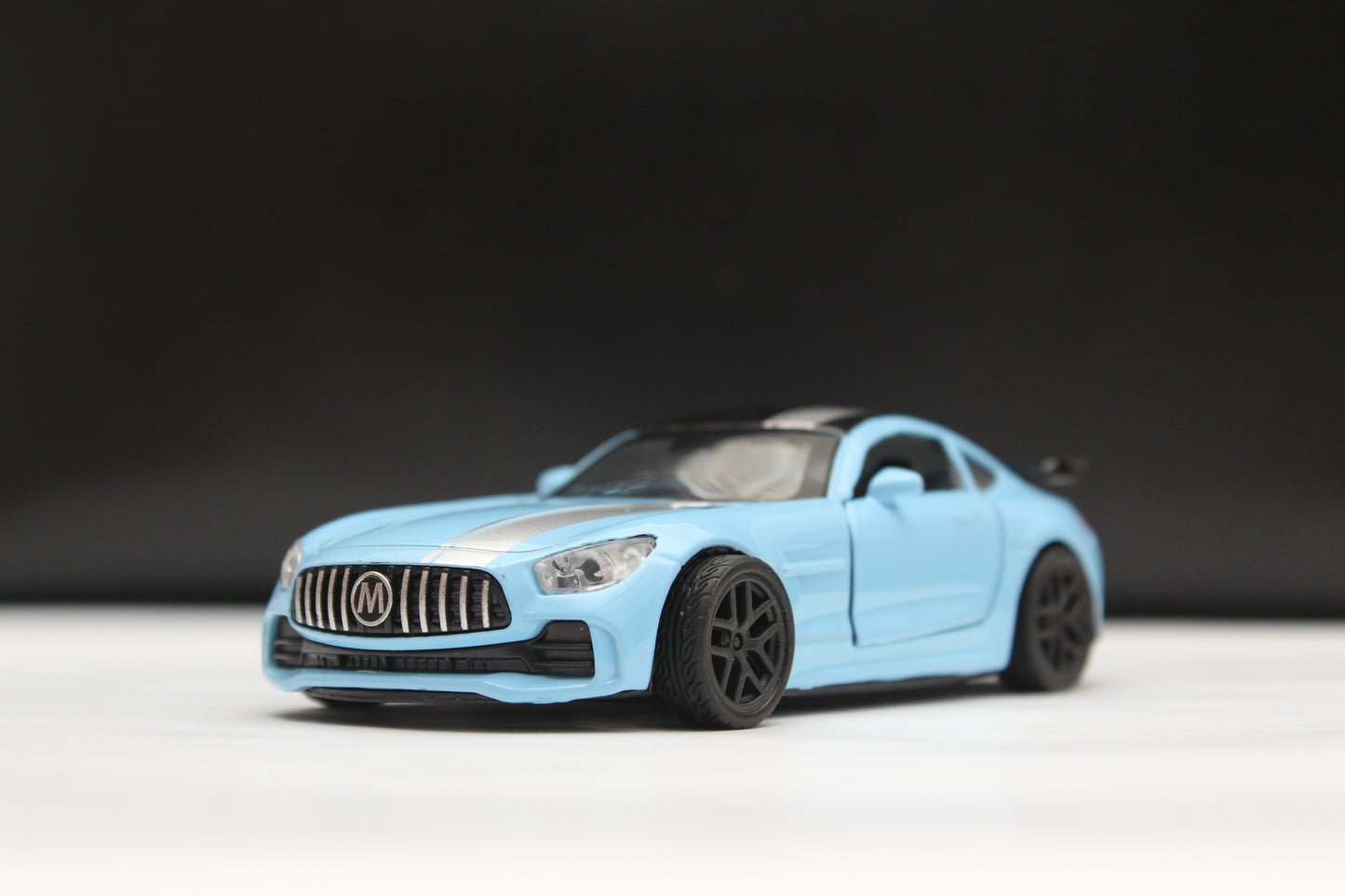 1:36  Amg GT Diecast Blue -  Kunju Vandi  