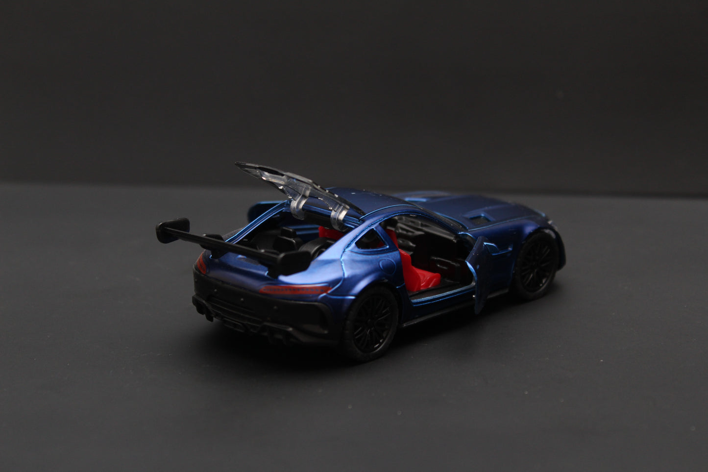 1:36 Amg GT Diecast Blue -  Kunju Vandi  